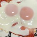 のんべぇヒロ's cooksnap of when they made ベーコンエッグ.
