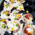 こうせ★'s cooksnap of when they made たこ焼き器で簡単♡焼きシュウマイ♪.