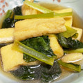 うぱるぱここあ's cooksnap of when they made 菜っ葉とお揚げの炊いたん.