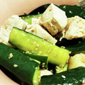 神保町のたまこ's cooksnap of when they made あっさりきゅうりと鶏のワンパー漬け.