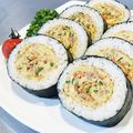 クックUR9L2V☆'s cooksnap of when they made 残りもので！たまごやキンパ*卵焼キンパ.
