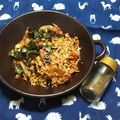 蕎麦の華's cooksnap of when they made 焼きそばに！もみのり♪.