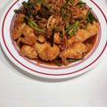 あららぎもみじ's cooksnap of when they made 鶏胸肉とにんにくの芽の炒めもの.