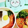大人ジャイアンのママ's cooksnap of when they made お弁当に❣❣カニさんウインナー♡.