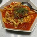 asacococ's cooksnap of when they made 鶏肉とセロリのガーリックトマト煮込み.