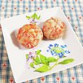 SP♪'s cooksnap of when they made お弁当に☆材料1つ☆カニカマボール.