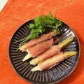 caruga's cooksnap of when they made 超簡単おつまみ！生ハムミョウガ.