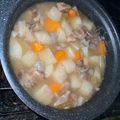 yakeme☆'s cooksnap of when they made レシピ本掲載★牛すじ塩麹煮込み.
