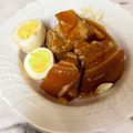 ナピト's cooksnap of when they made 炊飯器でトロトロ♪豚の角煮.