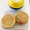 クックYFJTIG☆'s cooksnap of when they made ホットサンドメーカーでたいやき風.