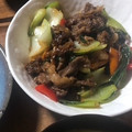 宮田小豆's cooksnap of when they made 激旨☆牛肉と青梗菜のオイスターソース炒め.