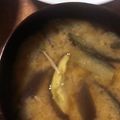 宮田小豆's cooksnap of when they made 長なすとえのきのお味噌汁.