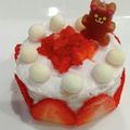 たい⭐️ゆき's cooksnap of when they made 超簡単!!1歳✩バースデーケーキ.
