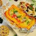 柚子♡⸝⸝⸝'s cooksnap of when they made 節約＊薄揚げカニかまチーズトースター焼き.