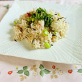 yesmama's cooksnap of when they made ♪さっぱりと♫しらす枝豆ひじきの梅炒飯.