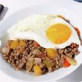 くっくペタ's cooksnap of when they made 乾燥バジルでガパオライス♡.