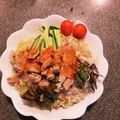 みこつん's cooksnap of when they made レンジで！よだれ鶏風の旨辛汁なし麺.