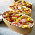 かっちゃん杉's cooksnap of when they made 刺身が残ったら宝石箱みたい海鮮チラシ寿司.