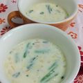 赤い電話's cooksnap of when they made 簡単！ほうれん草とベーコンのミルクスープ.