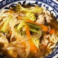 麻婆豆腐が好き♪'s cooksnap of when they made 給食のソフト麺 みそかけ汁.