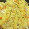 mami000's cooksnap of when they made 炊飯器で楽ウマ絶品！カレーピラフ★.