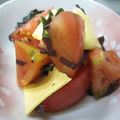 Ｋ2！'s cooksnap of when they made 夏を感じる！トマト・しそ・チーズのサラダ.