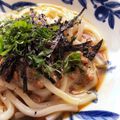 たろべちゃん's cooksnap of when they made 朝食･ランチ･夜食にも♪納豆釜玉そうめん.