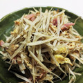 新妻あや's cooksnap of when they made ごぼうとベーコンの卵炒め.