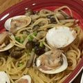 まめとま♡'s cooksnap of when they made はまぐりでパスタ.