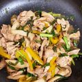 GOGO料理人's cooksnap of when they made 時短簡単！ご飯がすすむ！豚ニラポン酢炒め.