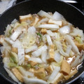 クックG466V7☆'s cooksnap of when they made 白菜と厚揚げ豆腐のひき肉あん.