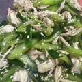 クックtom17's cooksnap of when they made きゅうりとサラダチキンのポン酢合え.