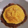 メイプル⌘'s cooksnap of when they made オムマヨカレー.