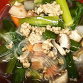 やえまりも's cooksnap of when they made 給食の献立をアレンジ！中華春雨スープ.