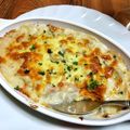 お料理ニャロメ's cooksnap of when they made 蟹と玉ねぎだけのグラタン（ドリアも♪）.