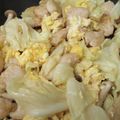 あ's cooksnap of when they made 柔らか鶏むね肉とキャベツのコク旨炒め.