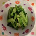 ミケやん's cooksnap of when they made 小松菜のナムル.