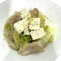 クックDXVVXB☆'s cooksnap of when they made ★祝話題入★豚バラと白菜のうま塩豆腐あん.