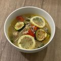 muchan611's cooksnap of when they made ズッキーニやパプリカDEサッパリシチュー.