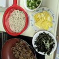 ぶるうすりい's cooksnap of when they made ホットプレートで瓦そば.