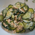 Runru☆'s cooksnap of when they made 【野菜ソムリエ】きゅうりのツナマヨ.