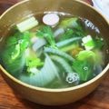 クックM96XDX☆'s cooksnap of when they made 捨てないで！セロリの葉のスープ.