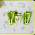 ＊mintmint＊'s cooksnap of when they made 簡単！気持ちいい〜ピーマンの種の取り方♥.