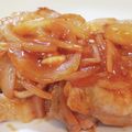 いちご＆大福's cooksnap of when they made 簡単！おうちで洋食屋さんのポークチャップ.