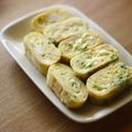 ガメコ's cooksnap of when they made パセリ&チーズの玉子焼き♡.