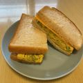 ピーナッツ子♪'s cooksnap of when they made 簡単 フェンネル卵焼きサンドイッチ.