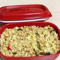 くられん's cooksnap of when they made ニラ醤油チャーハン.