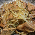 ☆はるとあき☆'s cooksnap of when they made 簡単！レバーともやしの甘味噌炒め.