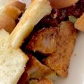 MULA's cooksnap of when they made ◇残り物で！簡単カツトーストサンド◇.