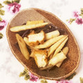☆AMR☆'s cooksnap of when they made 筍わらびツワブキ厚揚げの☆香ばし炒め煮★.